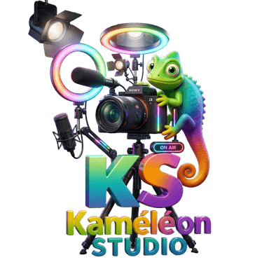 Kame, mascotte Kaméléon Studio