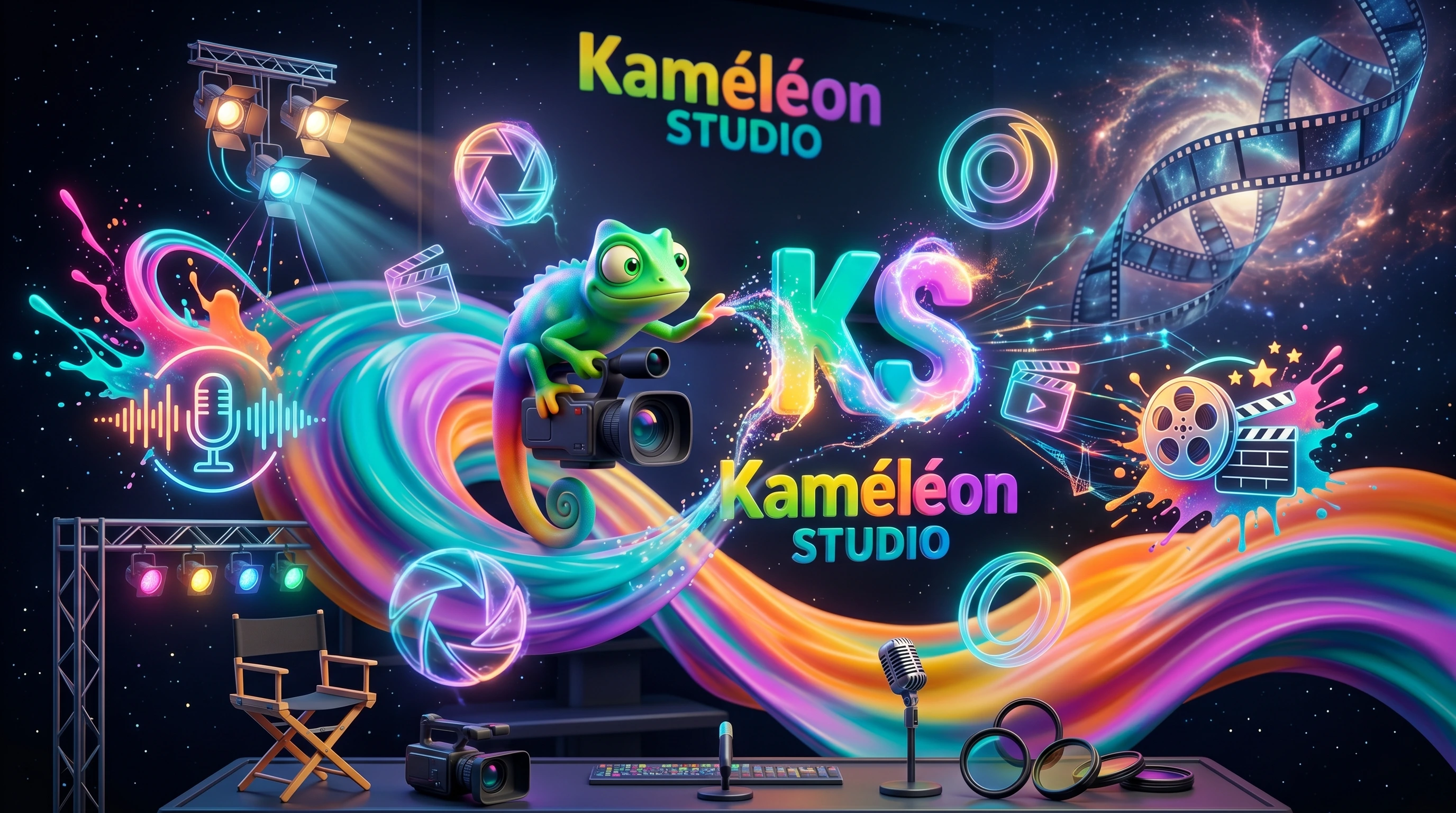 Kaméléon Studio — Studio de production créative par IA